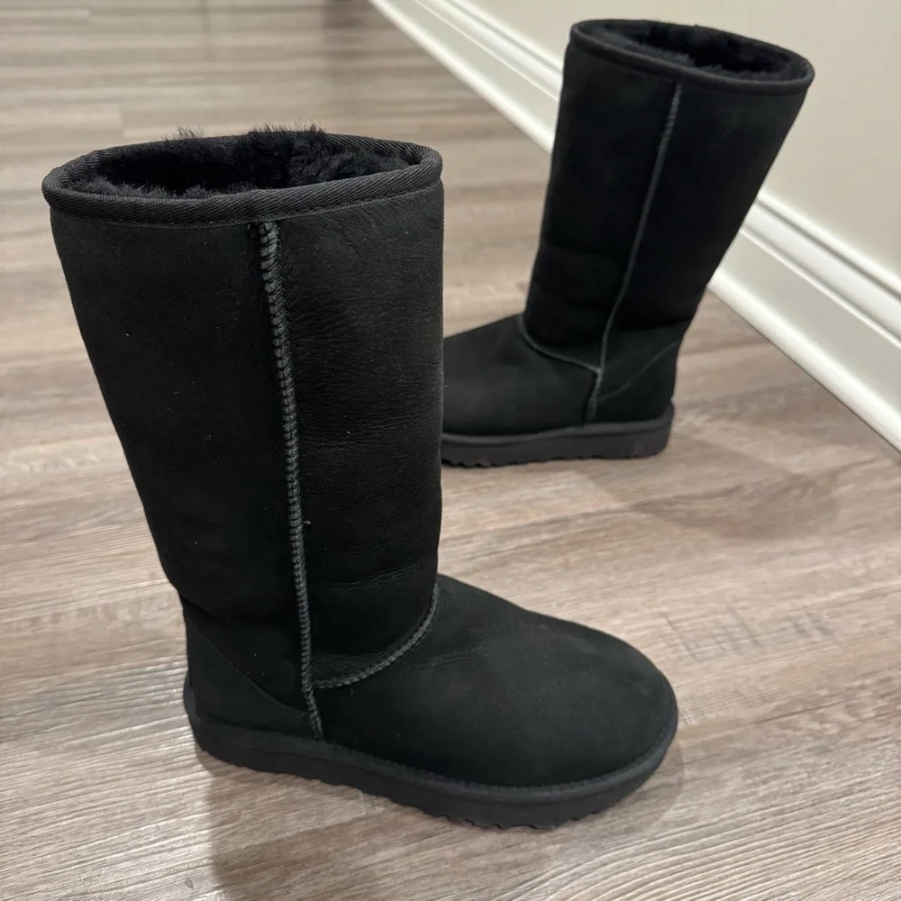 UGG Classic Tall II Black Boots